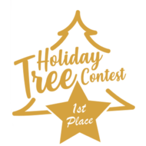 Holiday Tree Contest first place logo